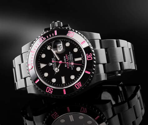 rolex blaken submariner date pink lady|blaken submariner price list.